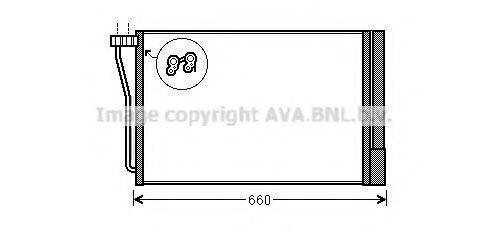 AVA QUALITY COOLING BW5490D Конденсатор, кондиционер