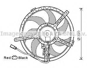 AVA QUALITY COOLING BW7535 Вентилятор, охлаждение двигателя