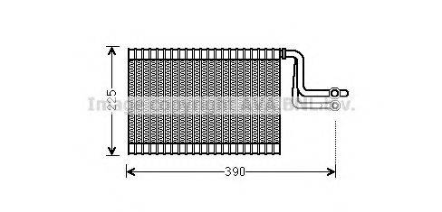 AVA QUALITY COOLING BWV365 Испаритель, кондиционер