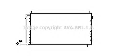 AVA QUALITY COOLING CN5092 Конденсатор, кондиционер