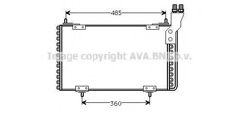 AVA QUALITY COOLING CN5096 Конденсатор, кондиционер