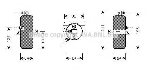 AVA QUALITY COOLING CND202 Осушитель, кондиционер