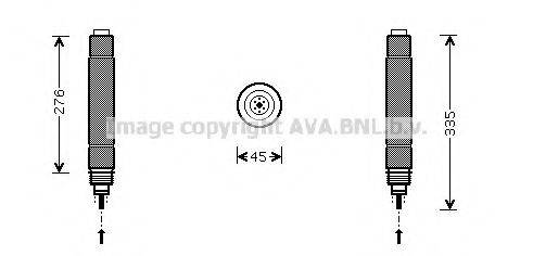 AVA QUALITY COOLING CND204 Осушитель, кондиционер