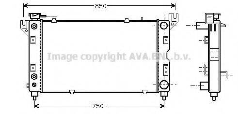 AVA QUALITY COOLING CR2028 Радиатор, охлаждение двигателя