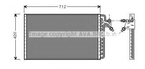 AVA QUALITY COOLING CT5011 Конденсатор, кондиционер