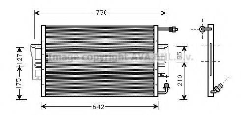 AVA QUALITY COOLING CT5026 Конденсатор, кондиционер