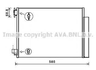 AVA QUALITY COOLING DA5011D Конденсатор, кондиционер