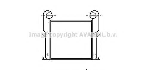 AVA QUALITY COOLING DF4018 Интеркулер