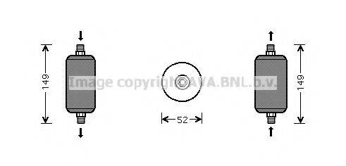 AVA QUALITY COOLING DFD027 Осушитель, кондиционер
