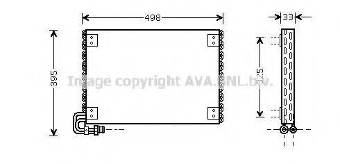 AVA QUALITY COOLING DN5227 Конденсатор, кондиционер