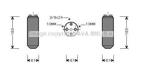 AVA QUALITY COOLING DND231 Осушитель, кондиционер