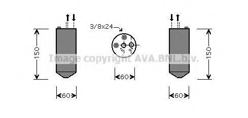 AVA QUALITY COOLING DND236 Осушитель, кондиционер