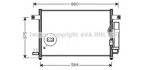 AVA QUALITY COOLING DW5049D Конденсатор, кондиционер