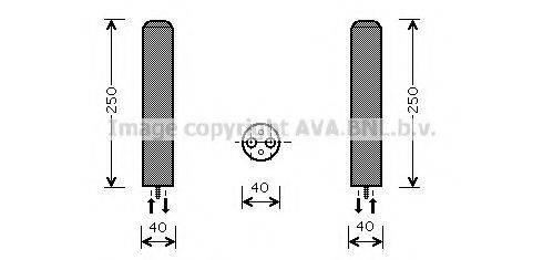 AVA QUALITY COOLING DWD050 Осушитель, кондиционер