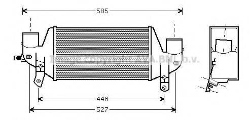 AVA QUALITY COOLING FD4313 Интеркулер