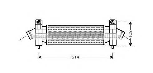 AVA QUALITY COOLING FD4341 Интеркулер