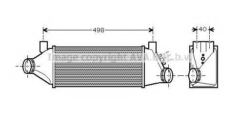 AVA QUALITY COOLING FD4385 Интеркулер