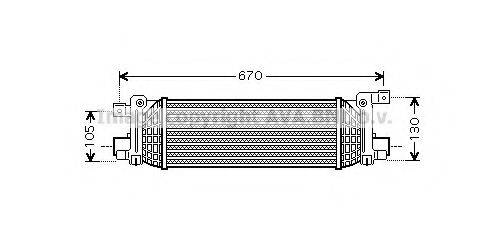 AVA QUALITY COOLING FD4401 Интеркулер