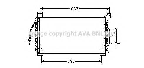 AVA QUALITY COOLING FD5410 Конденсатор, кондиционер