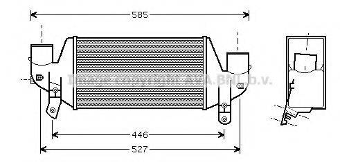 AVA QUALITY COOLING FDA4313 Интеркулер