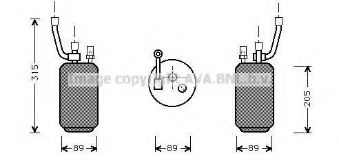 AVA QUALITY COOLING FDD274 Осушитель, кондиционер