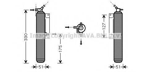 AVA QUALITY COOLING FDD390 Осушитель, кондиционер