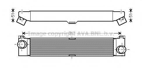 AVA QUALITY COOLING FT4360 Интеркулер