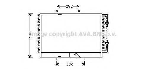 AVA QUALITY COOLING FT5146 Конденсатор, кондиционер