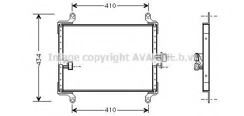 AVA QUALITY COOLING FT5206 Конденсатор, кондиционер