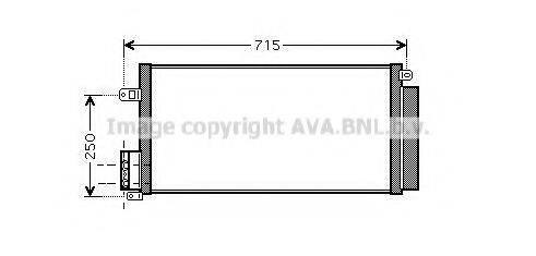 AVA QUALITY COOLING FT5310D Конденсатор, кондиционер