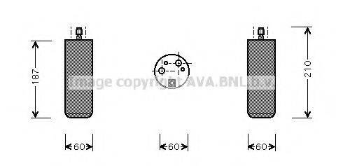 AVA QUALITY COOLING FTD073 Осушитель, кондиционер