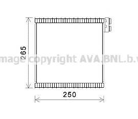 AVA QUALITY COOLING FTV442 Испаритель, кондиционер