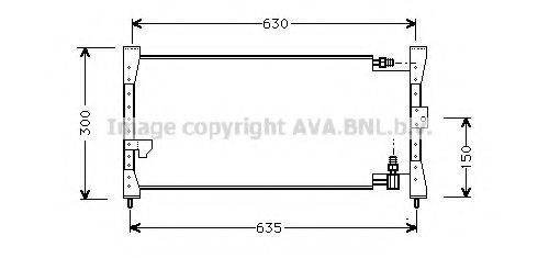 AVA QUALITY COOLING HD5088 Конденсатор, кондиционер