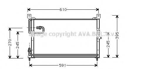 AVA QUALITY COOLING HD5097 Конденсатор, кондиционер