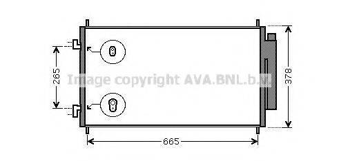 AVA QUALITY COOLING HD5214D Конденсатор, кондиционер