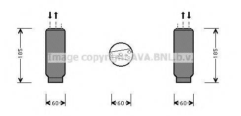 AVA QUALITY COOLING HDD101 Осушитель, кондиционер