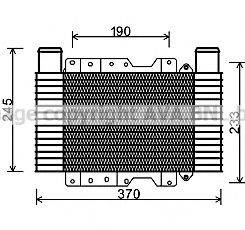 AVA QUALITY COOLING HY4224 Интеркулер