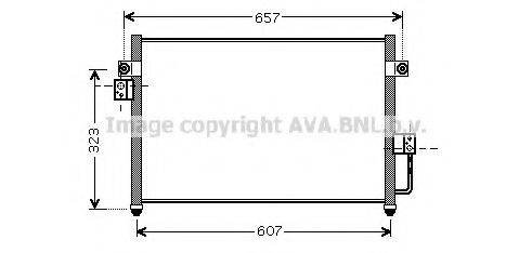 AVA QUALITY COOLING HY5134 Конденсатор, кондиционер