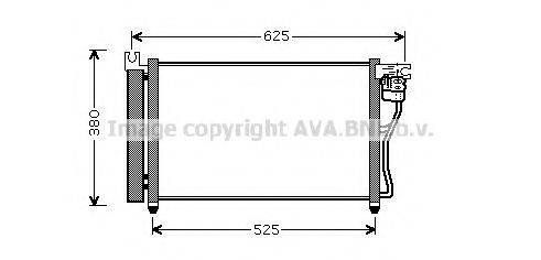 AVA QUALITY COOLING HY5164D Конденсатор, кондиционер