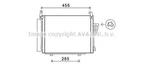 AVA QUALITY COOLING HY5245D Конденсатор, кондиционер