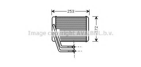 AVA QUALITY COOLING HY6144 Теплообменник, отопление салона