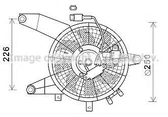 AVA QUALITY COOLING HY7564 Вентилятор, охлаждение двигателя