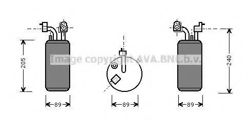 AVA QUALITY COOLING HYD067 Осушитель, кондиционер