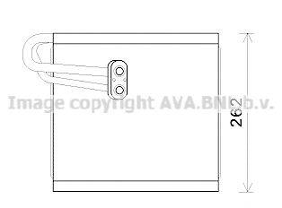 AVA QUALITY COOLING HYV371 Испаритель, кондиционер