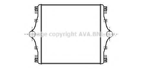 AVA QUALITY COOLING IV4016 Интеркулер