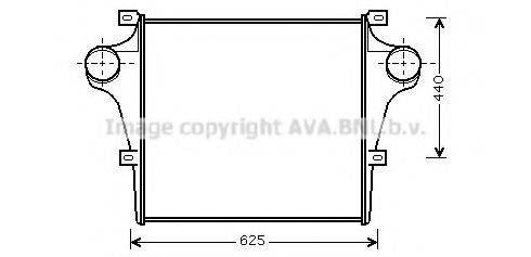 AVA QUALITY COOLING IV4055 Интеркулер