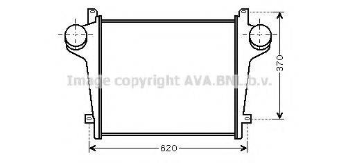 AVA QUALITY COOLING IV4091 Интеркулер