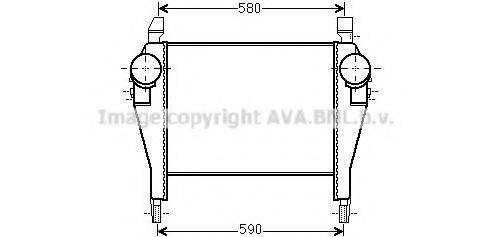 AVA QUALITY COOLING IV4106 Интеркулер