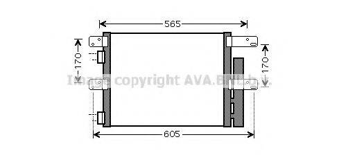 AVA QUALITY COOLING IV5090 Конденсатор, кондиционер