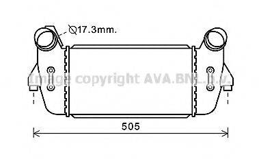 AVA QUALITY COOLING KA4213 Интеркулер